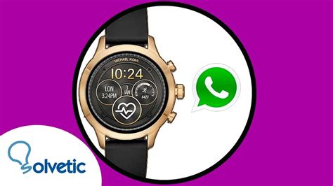 michael kors access whatsapp|How TO INSTALL WhatsApp on Michael Kors Smartwatch.